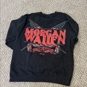 Black Morgan Wallen Graphic Sweatshirt